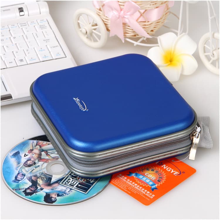 Xiongye disc bag CD case disc bag 40-piece CD case car/home storage bag DJ disc case box PP176E40