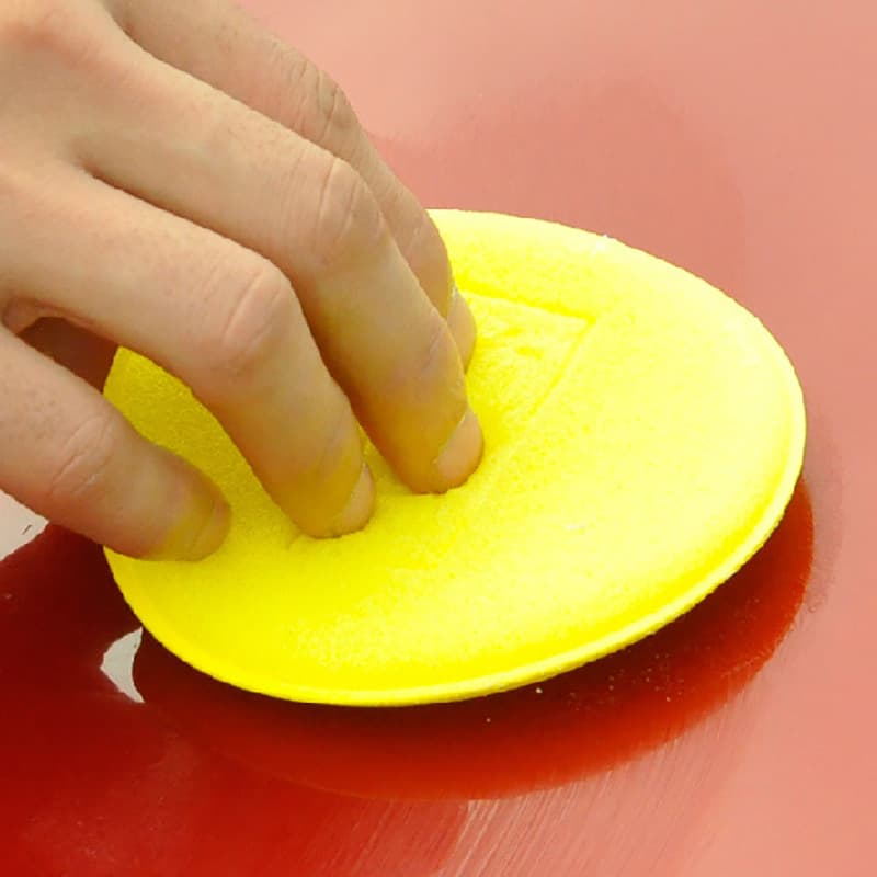 Car Polishing Waxing Sponge Block Round Edge Pressed Sponge Block 12 Pieces Per Pack Car Cleaning Scrubbing Washing
