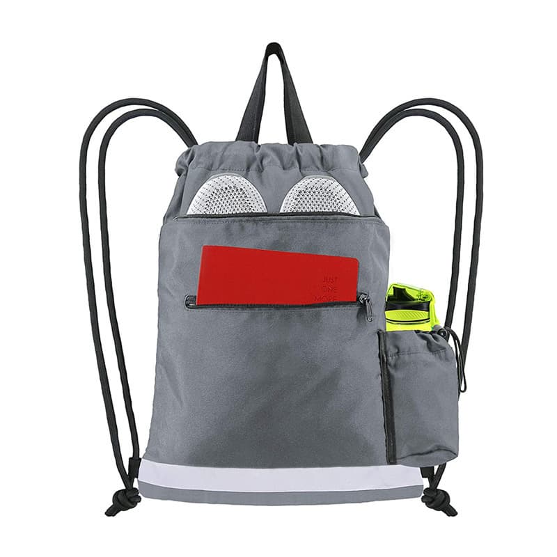 Business commuting multi-functional drawstring bag, Oxford cloth lightweight backpack, small backpack, travel sports backpack