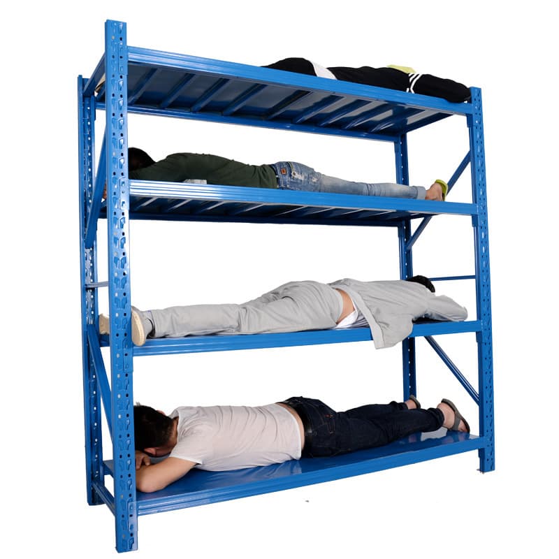Guangdong Heavy Duty Metal Shelving for Warehouse Storage, Industrial Shelving for Factory and Home Use