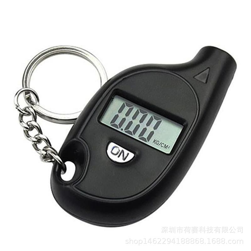 Mini Digital Tire Pressure Gauge Portable Car Tyre Air Pressure Measurement Tool Keychain Tire Monitor