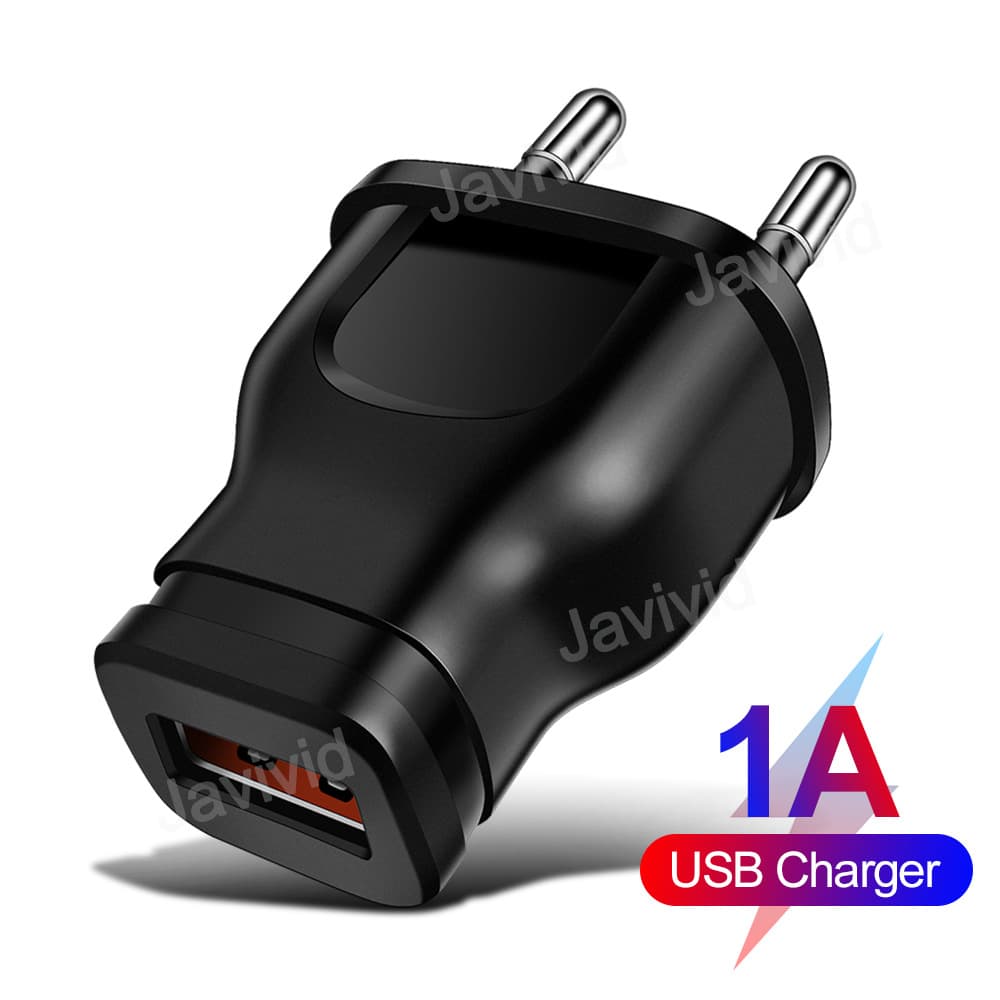 1A mini USB small plug USB adapter USB charger European and American charger conversion plug