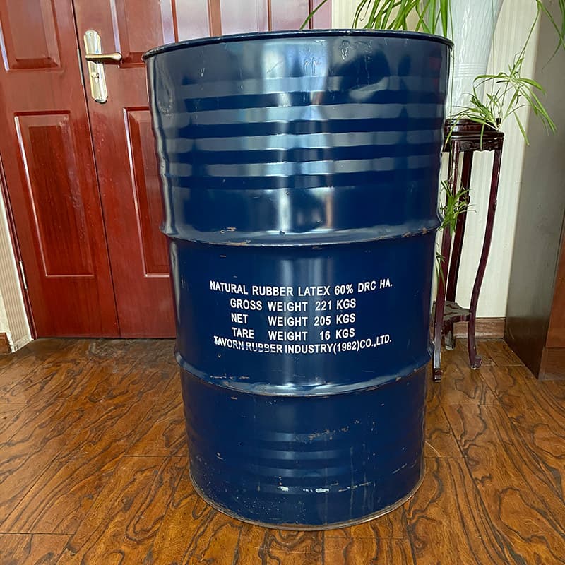 In Stock Natural Latex Tire Sealant Raw Material, 60% Solid Content, Thai Yellow Chunfa Natural Latex