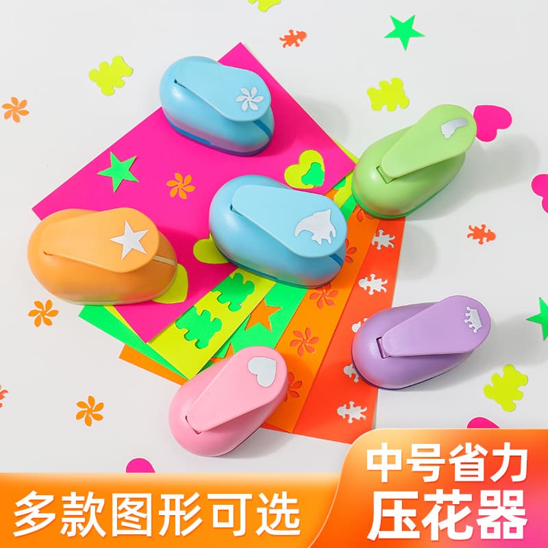1.3-1.5cm Medium Effort Type Flower Maker Children Educational DIY Handmade Flower Machine Drawing Alloy Plastic Material