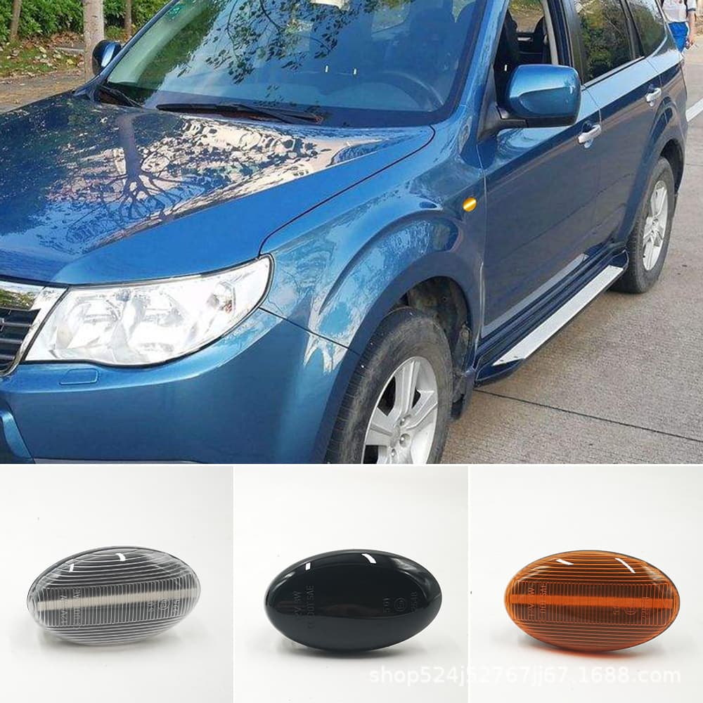 Compatible with Subaru 01-05 Forester WRX Legacy Fender Turn Signal Light Side Marker Light