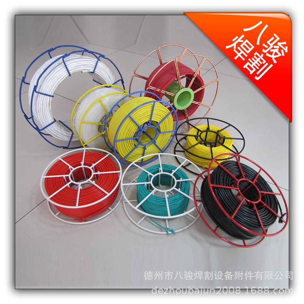 Metal I-shaped wheel 200mm take-up and pay-off 3D reel reel printing supplies winding reel welding wire reel metal shaft
