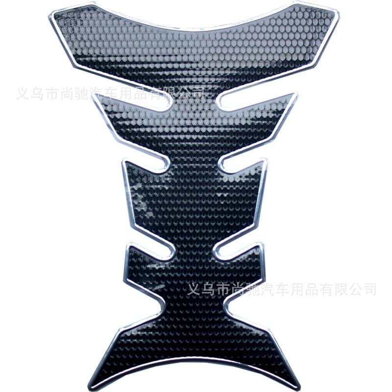 3D Fishbone Motorcycle Oil Tank Sticker Car Modification Scratch Cover Automobile Accessories Body Sticker Decal
