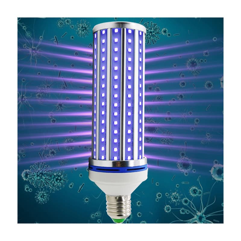 LED UV Corn Bulb 60W Indoor Smart Remote Control Timer UV Ultraviolet Lamp
