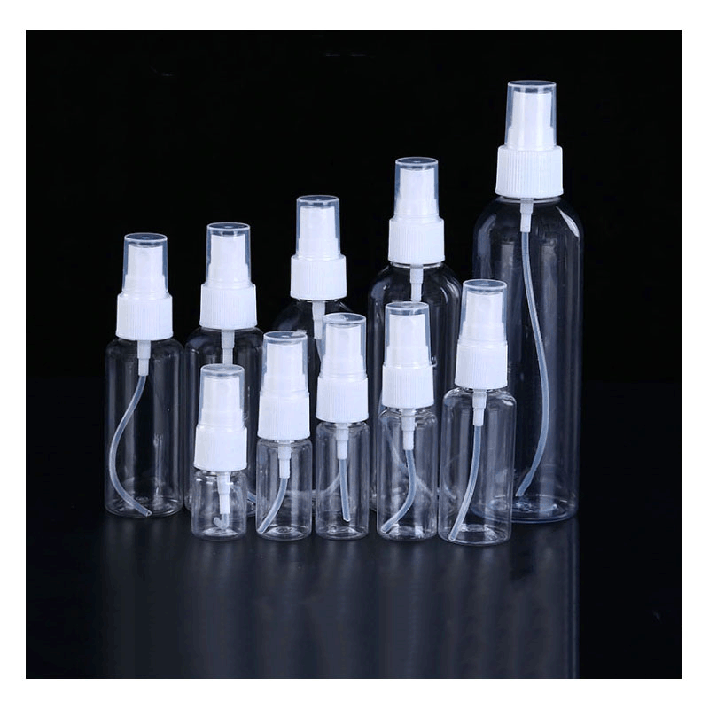 30ml/50ml/100ml Spray Bottle Small Spray Can Cosmetic Perfume Sub-bottle Transparent Pet Plastic Bottle