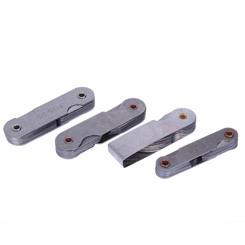 Radius gauge radius template R gauge radian gauge R1-6.5 7-14.5 15-25 26-80 measuring tool gauge