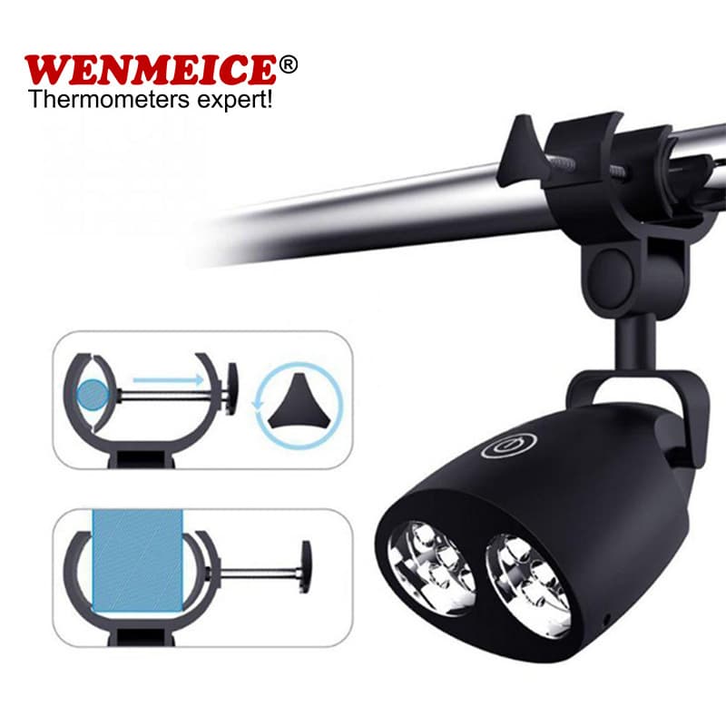 Cross-border Trade 360° Rotatable Grill Light Stand, Amazon LED Lighting for Outdoor Barbecue Illumination