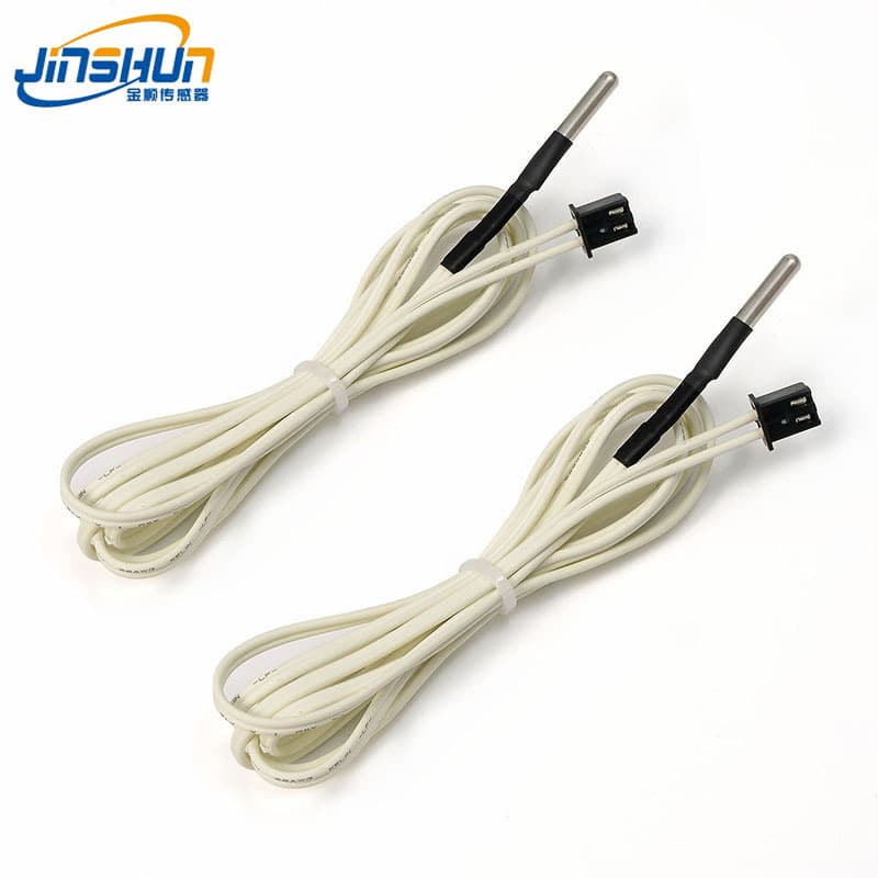 3D Printer Accessories NTC Temperature Sensor 100K3950 Thermistor with 1-Meter Teflon Wire