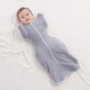 Amazon LOV Baby Swaddle, Ergonomic Sleep Sack, Cotton, Anti-Startle, Wings, In Stock