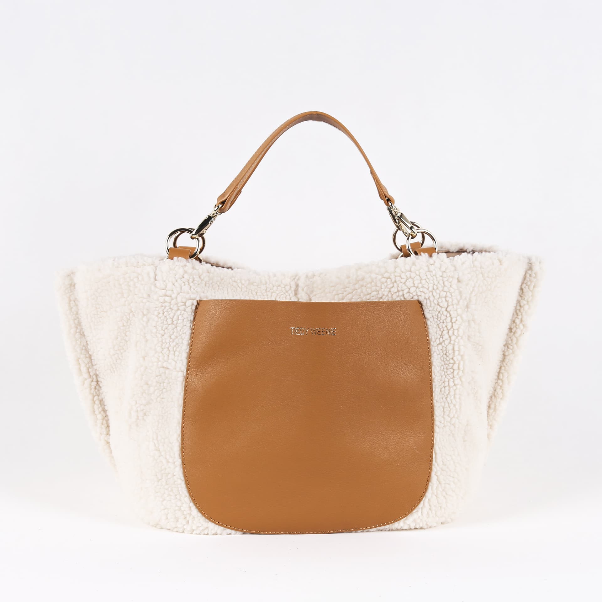 2026 Export Tote Bag Autumn/Winter New Lamb Wool Women's Bag Plush Large Capacity Handheld Shoulder Bag