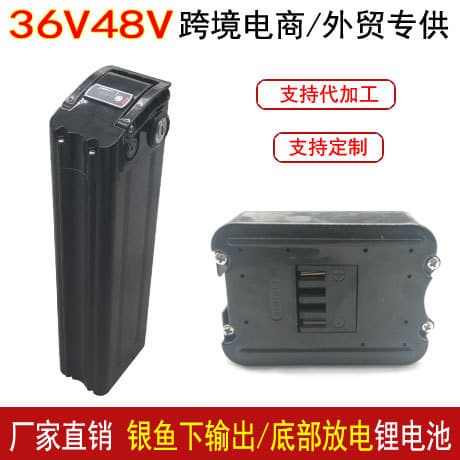Silverfish Model Lithium Battery 48V 8Ah 10Ah 15.6Ah Bottom Output Suitable For Electric Vehicles