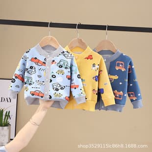 Off-Season Clearance Children's Cardigan Baby Boy Girl Knit Sweater Toddler Drop Shipping