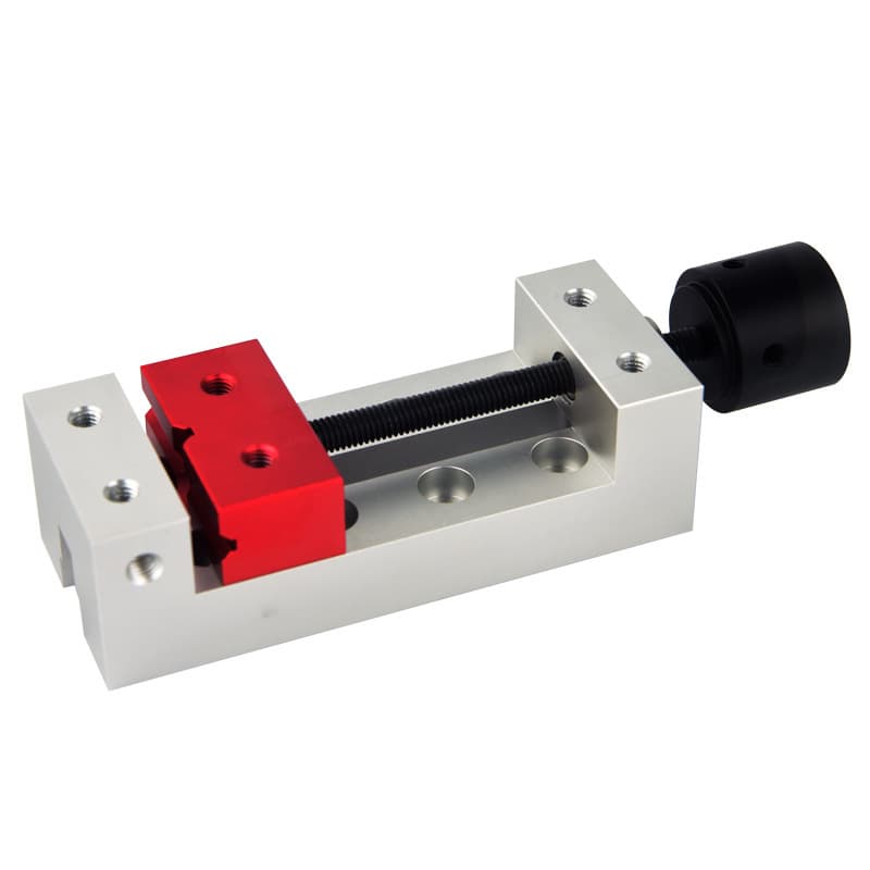 Small wooden carving vise, walnut DIY carving machine mold, micro-carving clamping small mini model flat-nose vise, desktop vise.