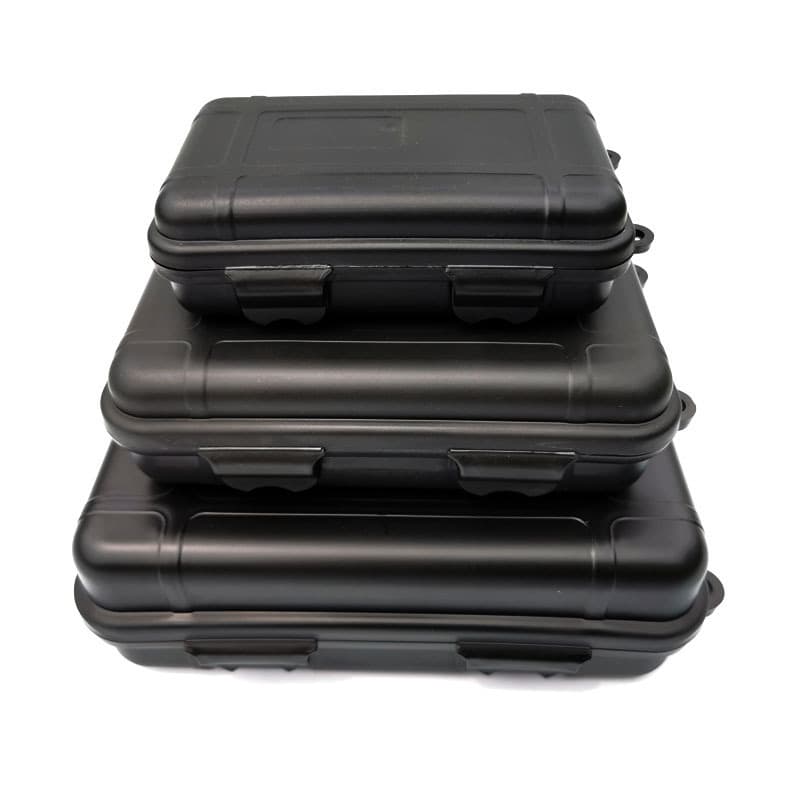 Dustproof, shockproof, and pressure-resistant plastic box; wilderness survival storage box; toolbox; EDC (Everyday Carry) outdoor sealed waterproof box