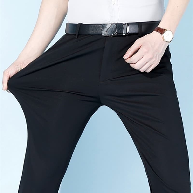 New Business Casual Trousers for Men, Suit Pants, Spring/Summer Thin Fit, Straight Leg, Stretch, Best Man Pants