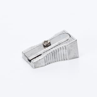 Aluminum alloy factory supply manual bevel pencil sharpener, student stationery office supplies