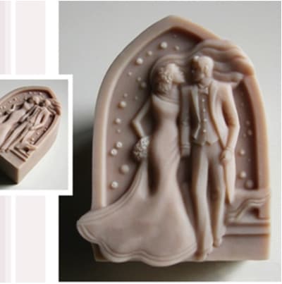 Handmade Soap / Silicone Mold / Candle Mold / Soap Mold / Silicone Soap Mold / Wedding CA123