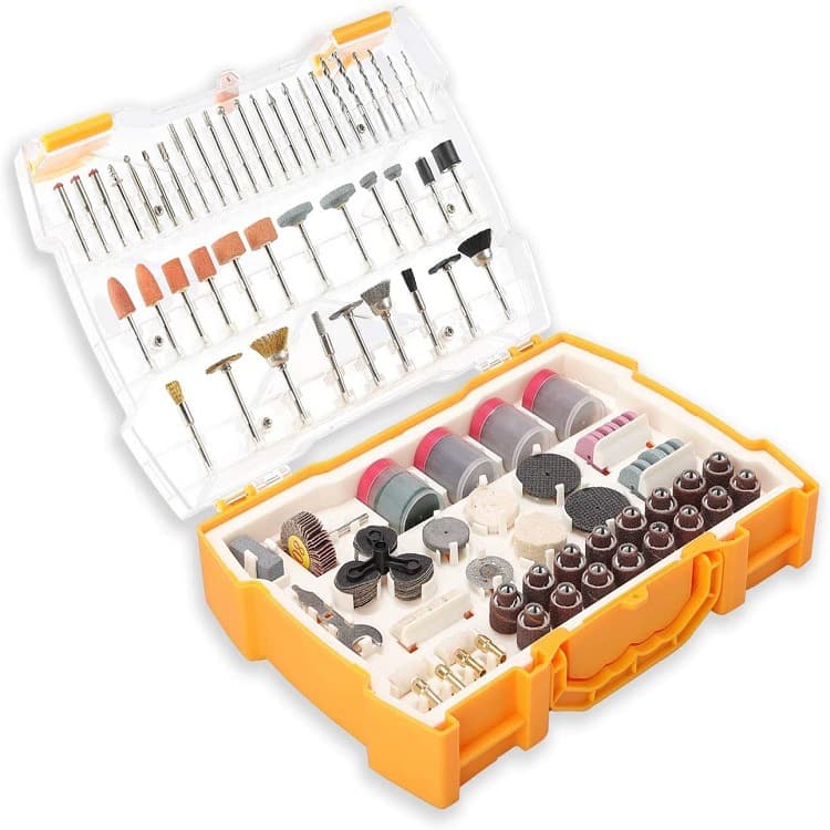 252 PC pieces and 302 pieces of electric grinding accessories in box, grinding, cutting and polishing grinding wheel set