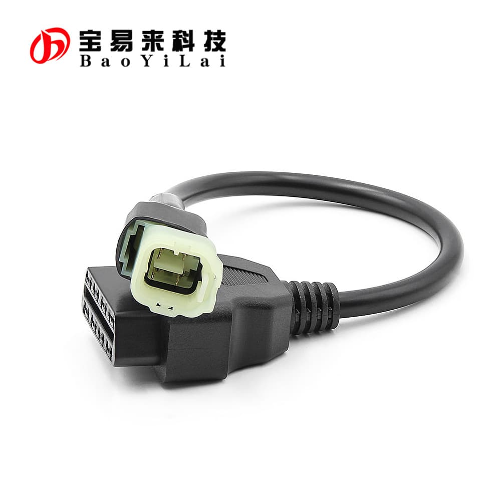 OBD 16pin to 4 pin for Honda Motorcycle 4Pin Honda motorcycle adapter cable