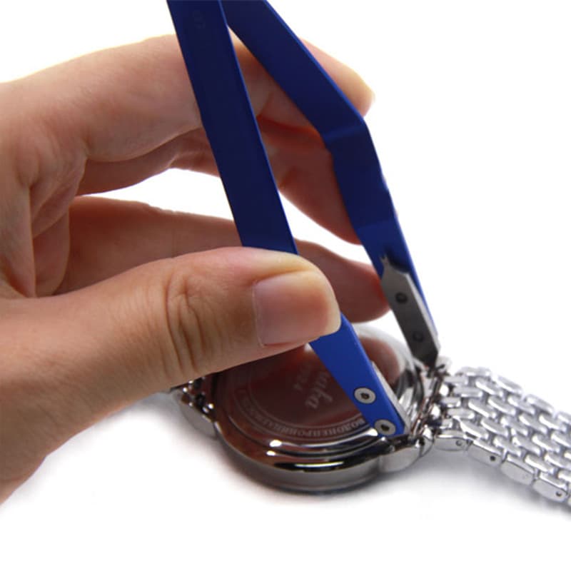 Aluminum Alloy Y-Shaped Watch Repair Tool Band Remover Adjuster Spring Loaded Pliers Home Use Tool Kit Watchband Remover