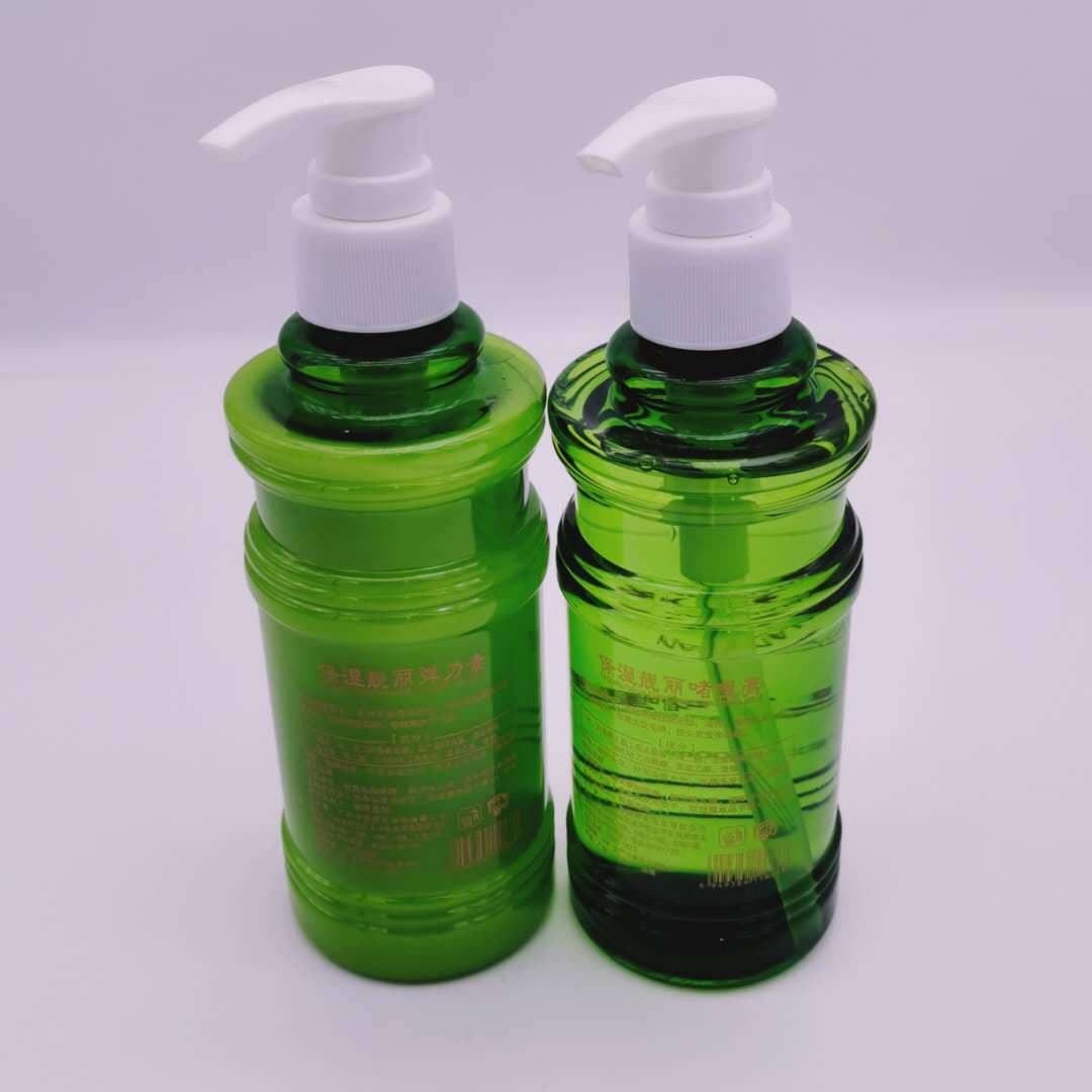 Bamboo Pulp Rich Natural Spring Olive Styling Hair Care Elastic Gel Cream / 300ml