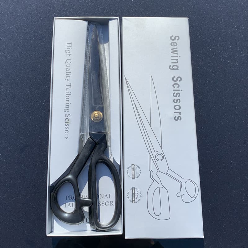 Tailor's Scissors Amazon Cross-Border 10inch 11inch 12inch Clothing Fabric Cutting Scissors Household Cutting Scissors
