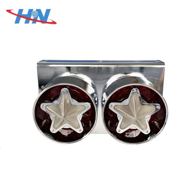New Two-Link Star Light Japanese Truck Tail Light Universal for Trucks, Pump Trucks, and Trailers