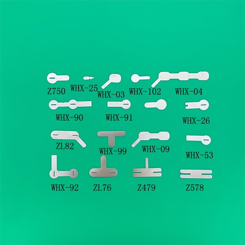 18650 lithium battery nickel sheet special-shaped power tool spot welding parts welding sheet power battery connecting sheet nickel strip