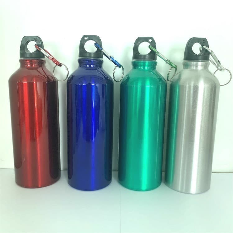 Factory direct supply of heat-sublimation resistant single-layer aluminum water bottles for cycling, outdoor sports, and mountaineering.