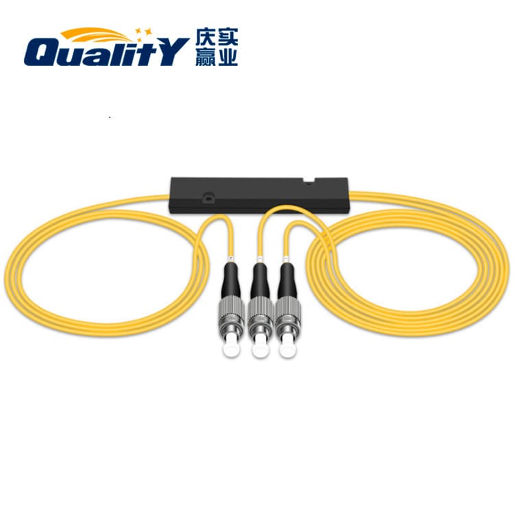 1x2 Optical Splitter 1:2 Fiber Optic Splitter Fused Tapered Coupler SC/LC Fiber Cable