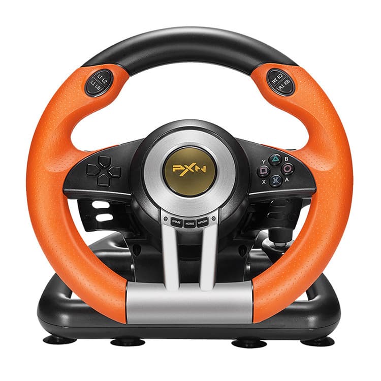 PXN-V3PRO Racing Game Steering Wheel Compatible with PC/PS3/PS4/Xbox One/Switch