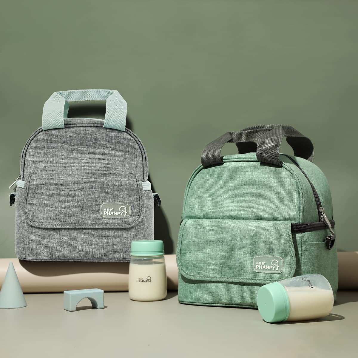 Xiaoyaxiang baby care bag, portable, refrigerated, insulated, and fresh-keeping double-layer maternity ice pack, wholesale.
