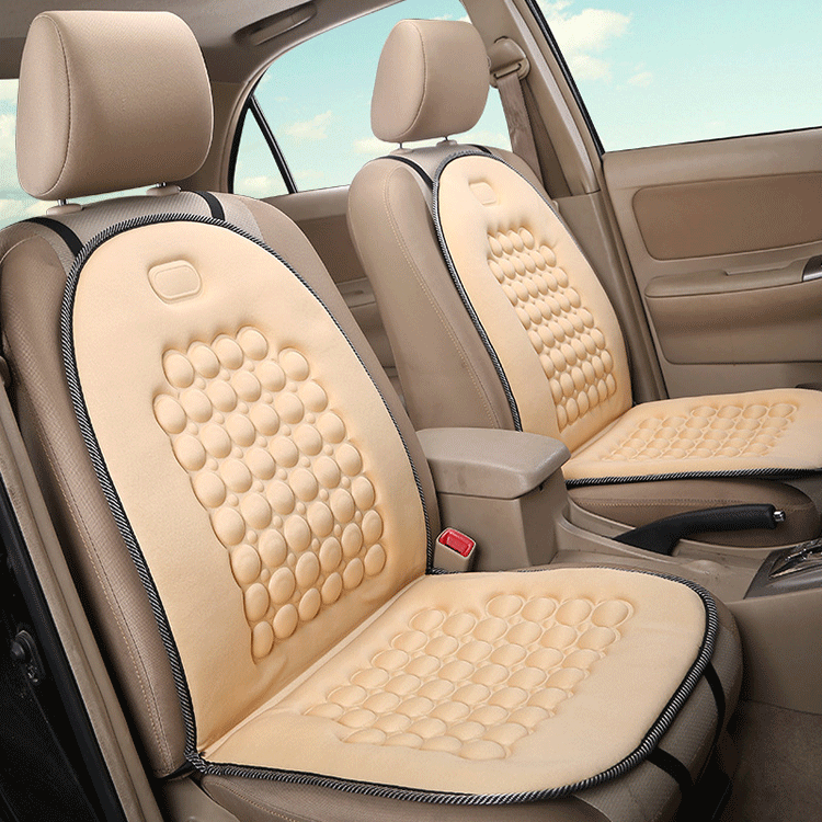 Hot-selling thickened sponge car seat cushion, textured massage feel, all-season single-piece seat cushion