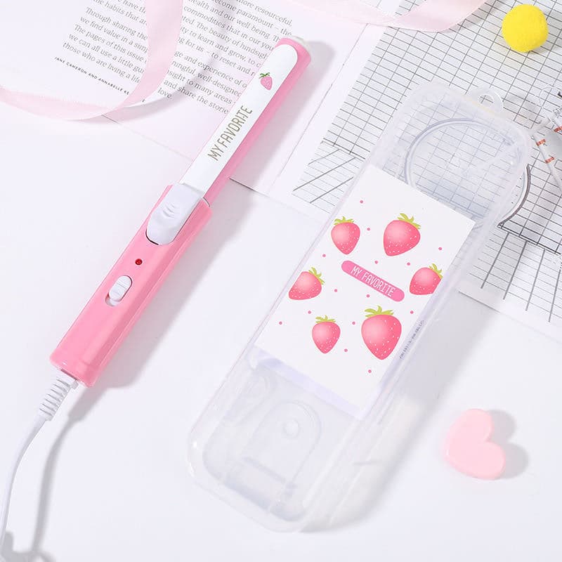 Factory Direct Mini Curling Iron in Multiple Fruit Colors, Suitable for Dorm Use