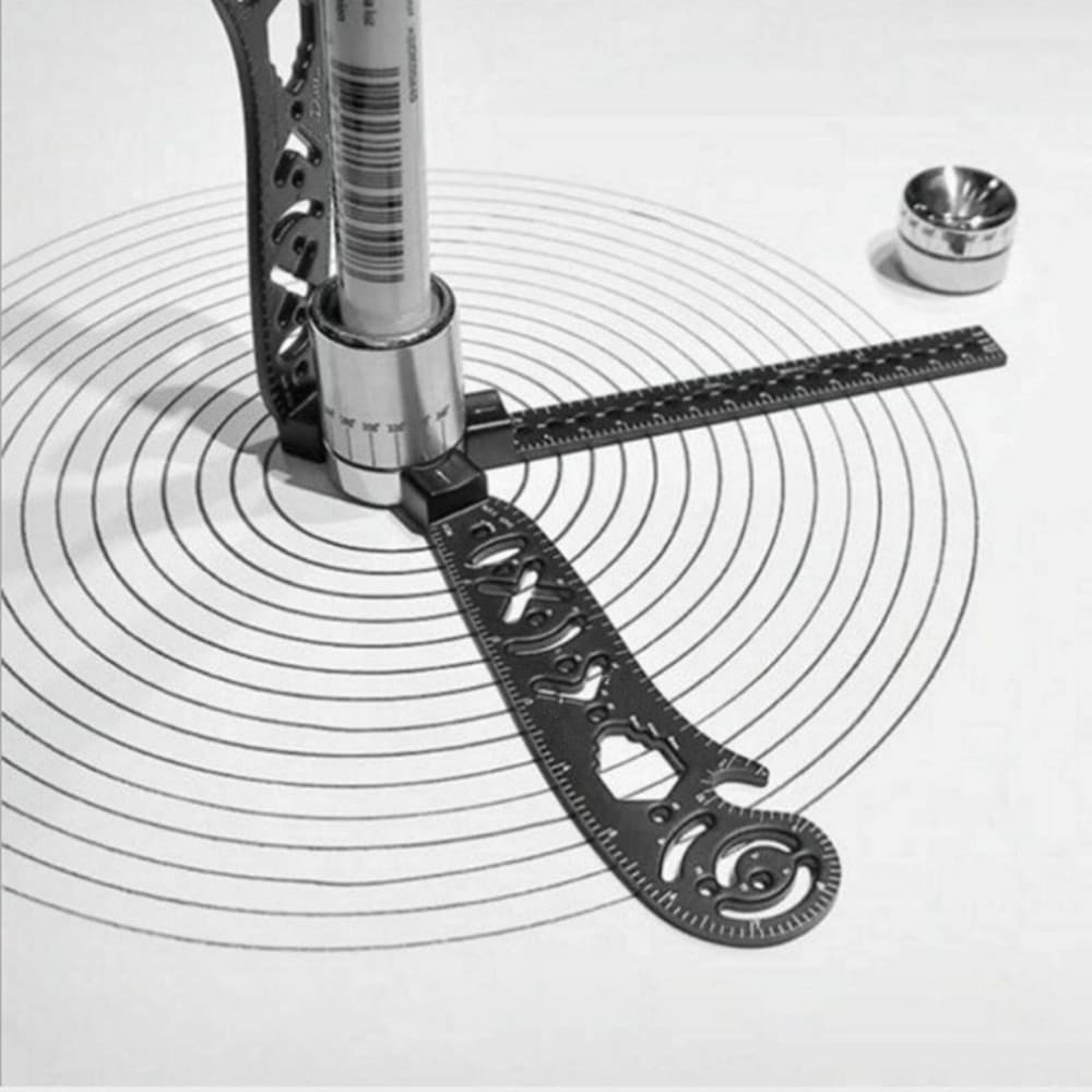 Office Culture Category Compasses Suitable For Drawing Measuring Various Geometric Shapes