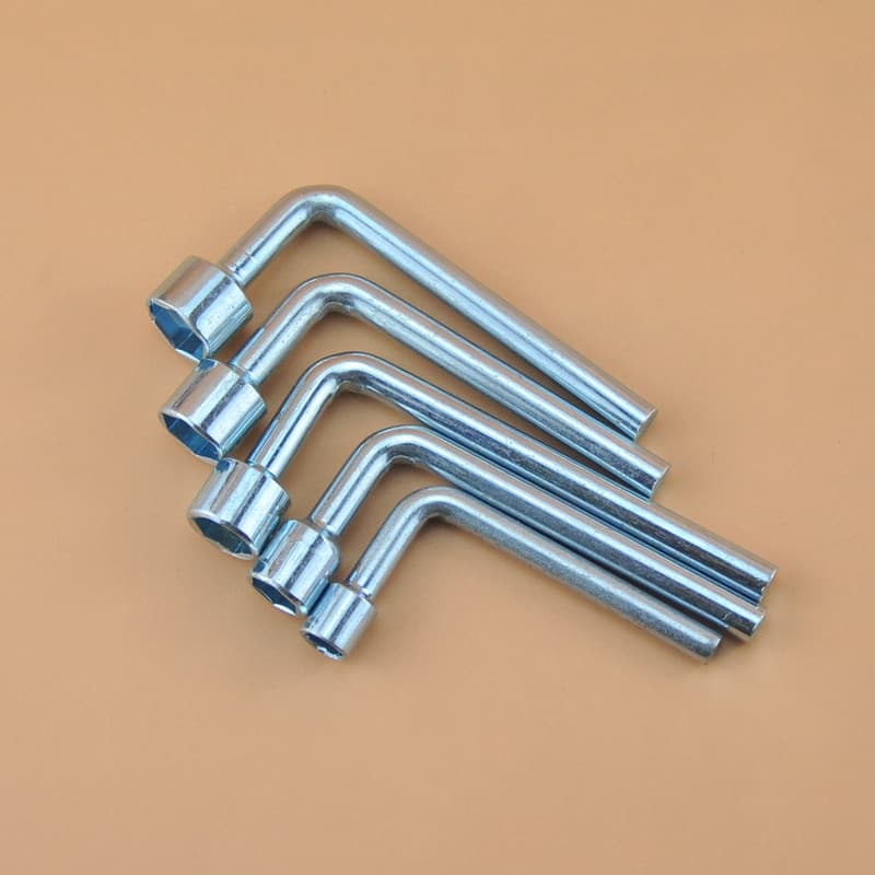 L-shaped socket wrench, 7-shaped socket, matching pipe socket external hexagonal wrench, socket wrench