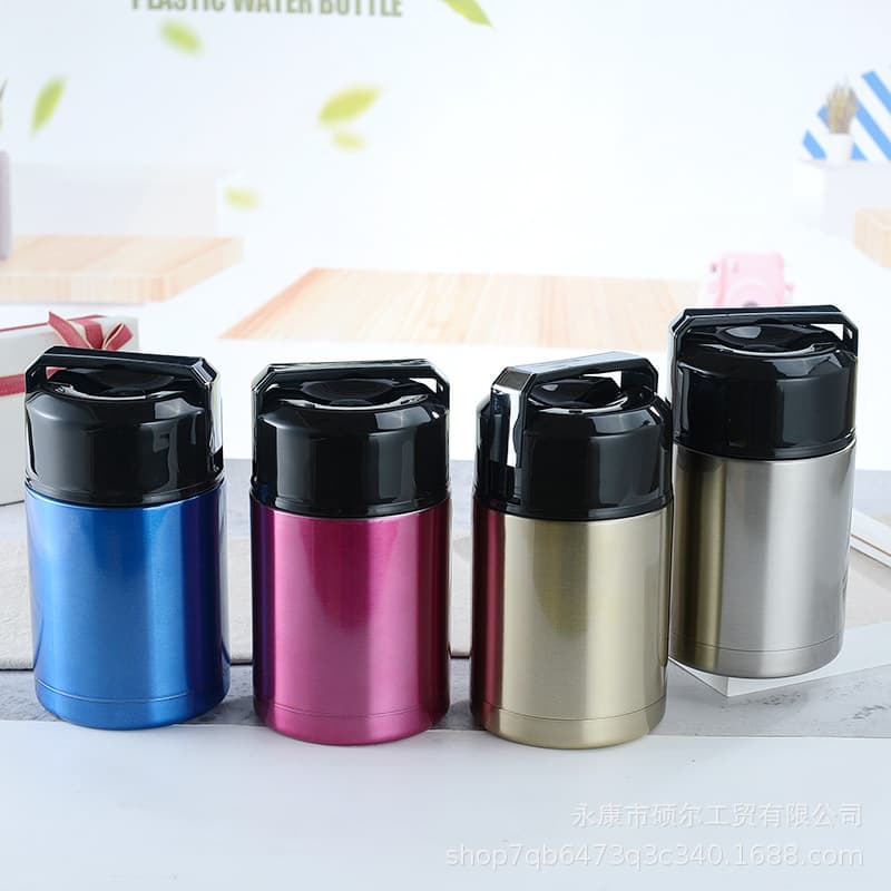 Direct Supply Large Capacity 304 Stainless Steel Vacuum Steaming Pot with Handle, Portable Thermal Cup for Home and Student Use