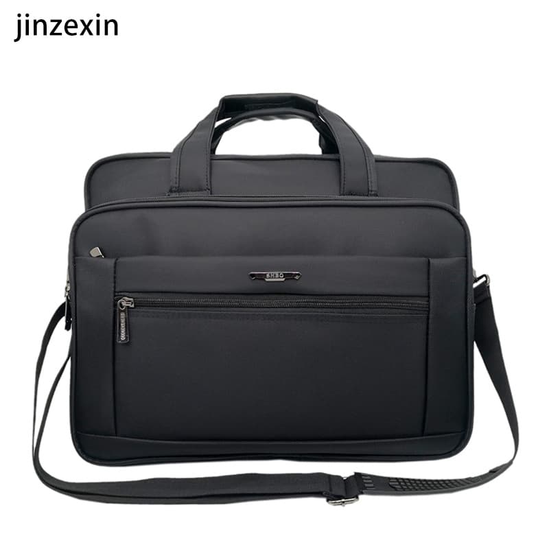 Men's shoulder bag, briefcase, 15-inch portable laptop bag, crossbody bag, cross-border wholesale, printed.