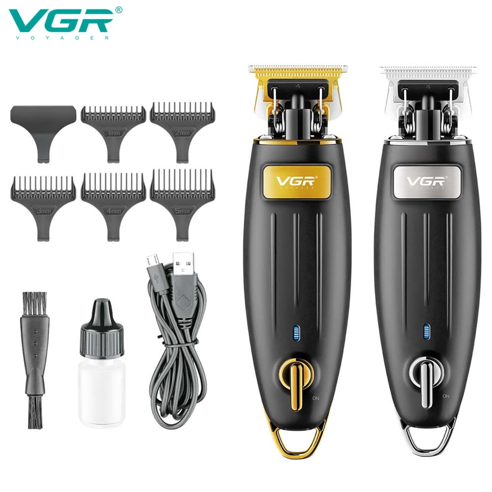 VGR192 Electric Hair Clippers Rechargeable Hair Trimming Machine Bald Head Shaver New Arrival Stainless Steel Blade Haircut Machine