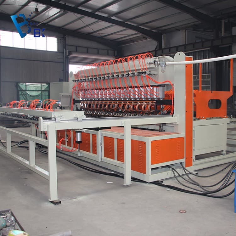 Manufacturer in-stock rebar mesh row welding machine, highway mesh sheet reinforcement fully automatic manufacturing rebar mesh sheet row welding machine