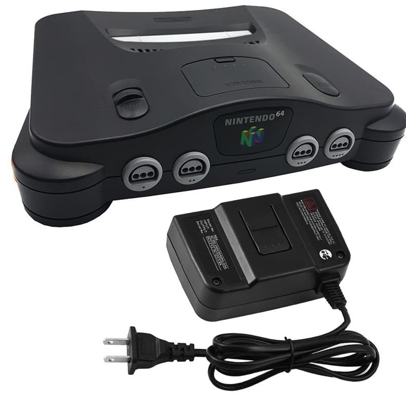 N64 Console Power Supply Retro N64 Power Adapter Plug Types: US/EU/UK/AU