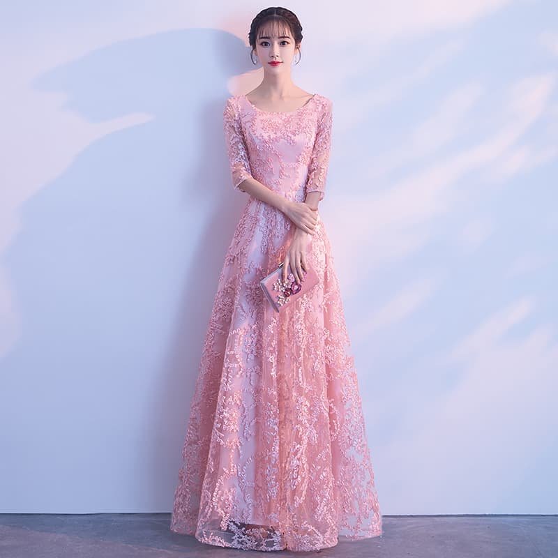 Banquet Evening Dress Women 2026 Spring New Elegant Queen Fashion Long Bridesmaid Dress Petite