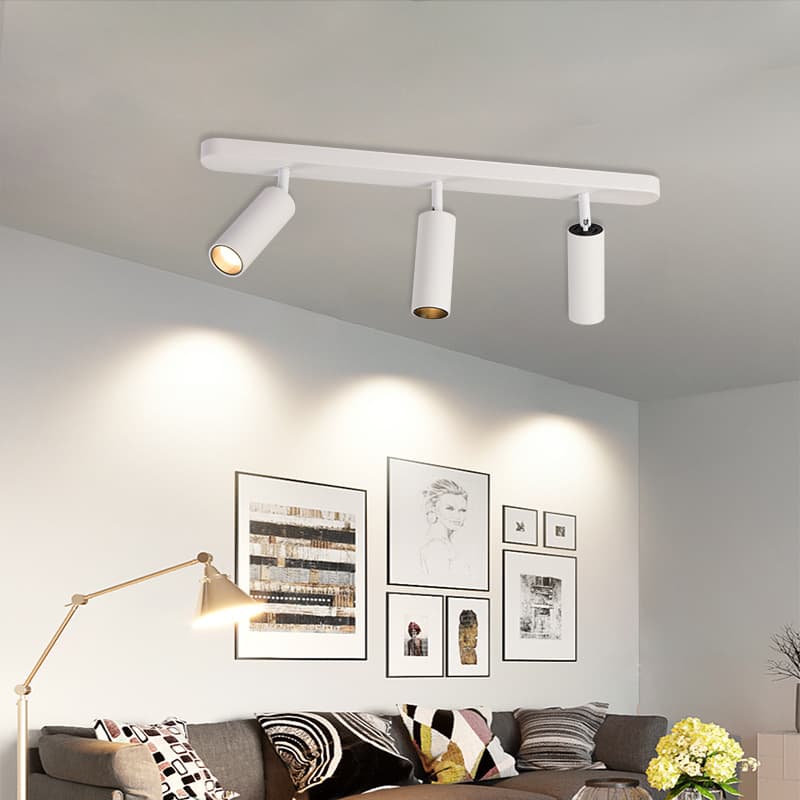Nordic LED Ceiling Spotlight 3*7W Surface-Mounted Luxury Light for Living Room, Closet, Corridor, Modern Minimalist