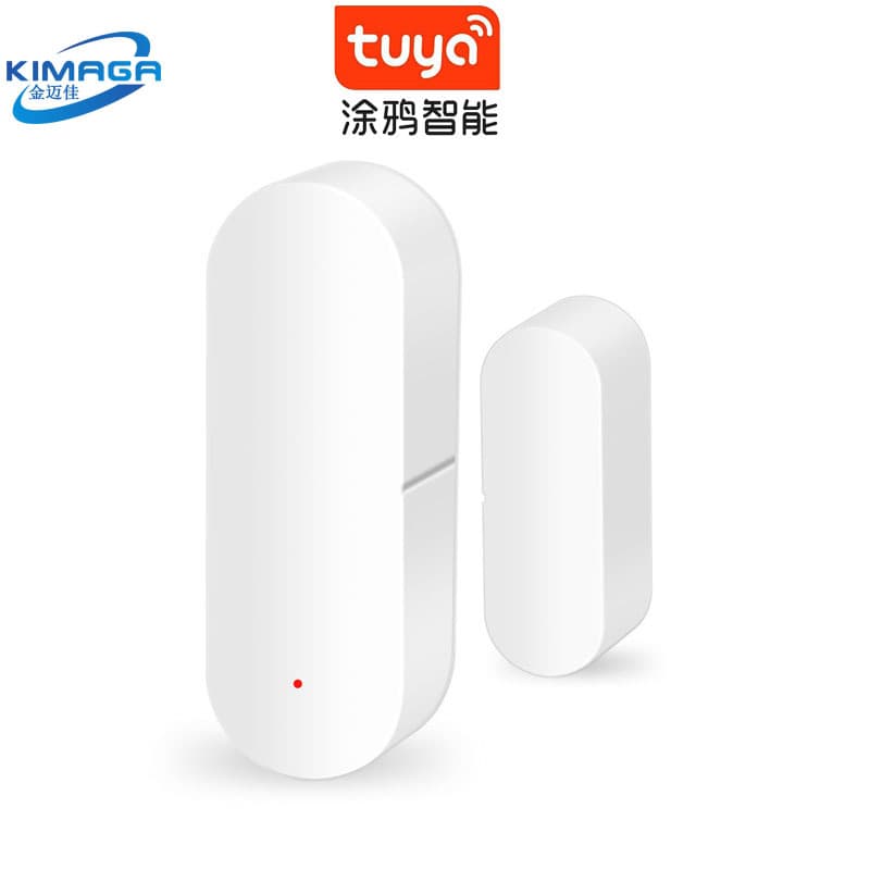 Tuya WiFi Door Sensor Smart Window Door Detector Tuya Door Sensor Supports Google Alexa Voice Control