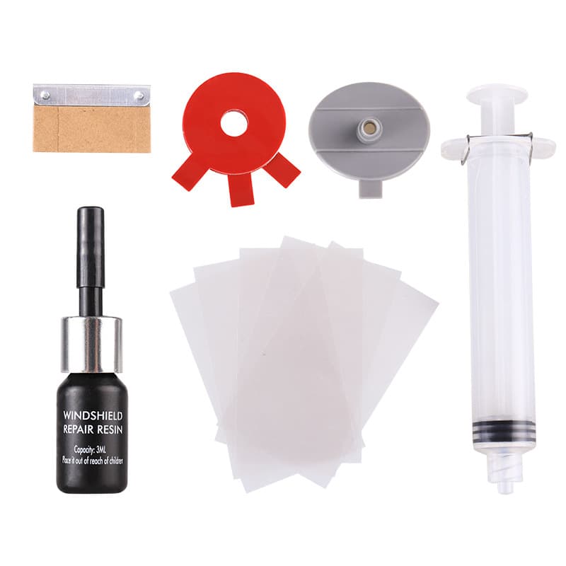 [Factory Direct] Amazon Bestseller Auto Glass Repair Tool & Windshield Repair Fluid Kit