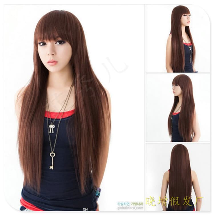 European and American Wigs, Cosplay Wigs, Full Head Wigs, High-Temperature Fiber Wigs for Dolls, Cross-Border Wigs in Stock